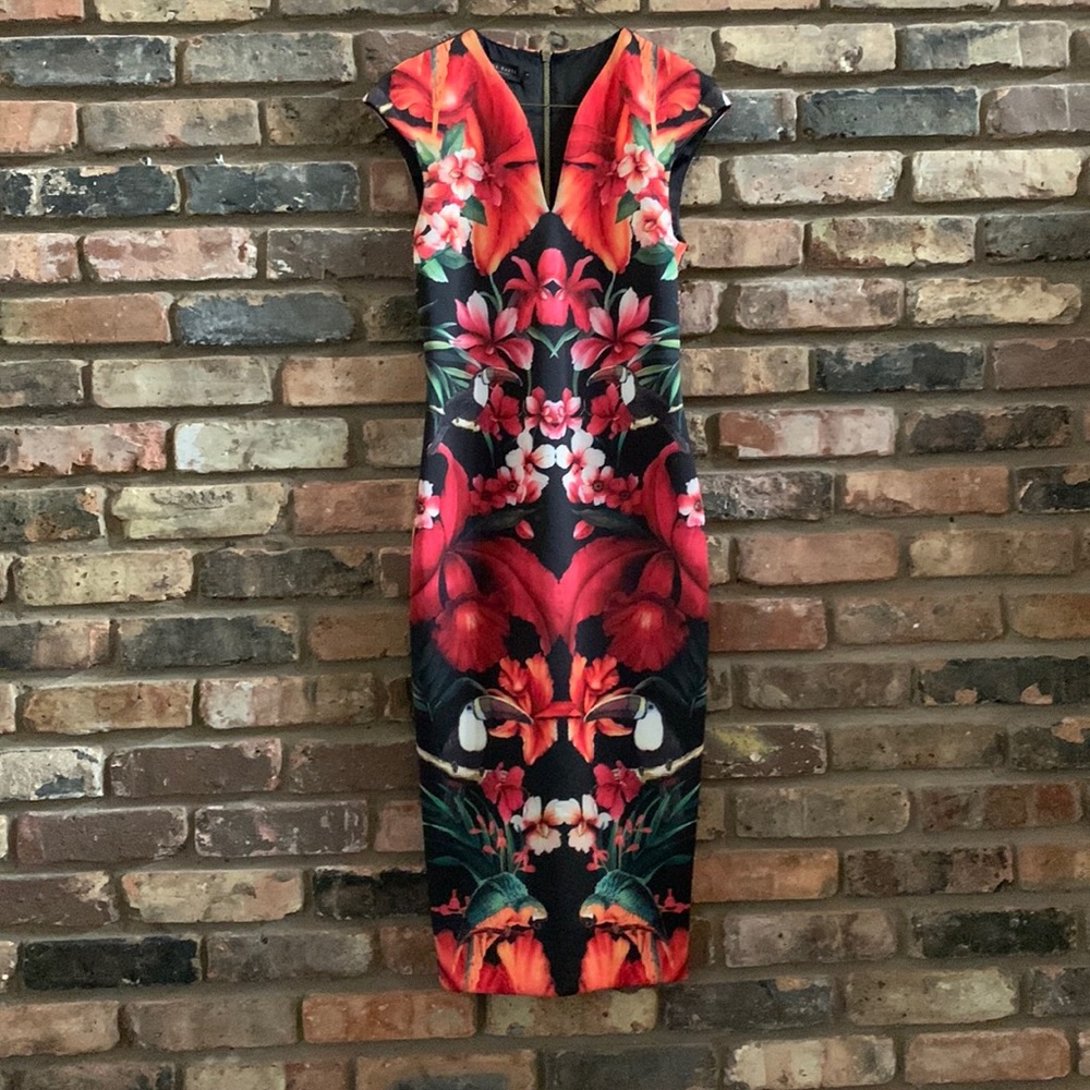 Ted Baker Midi Dress 🌹